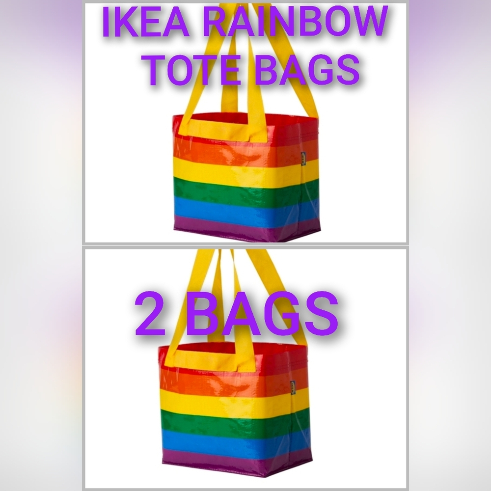 IKEA Rainbow Pride Tote Bags